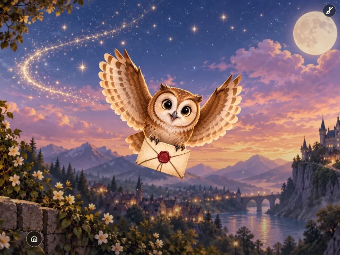 Magical Owl theme preview